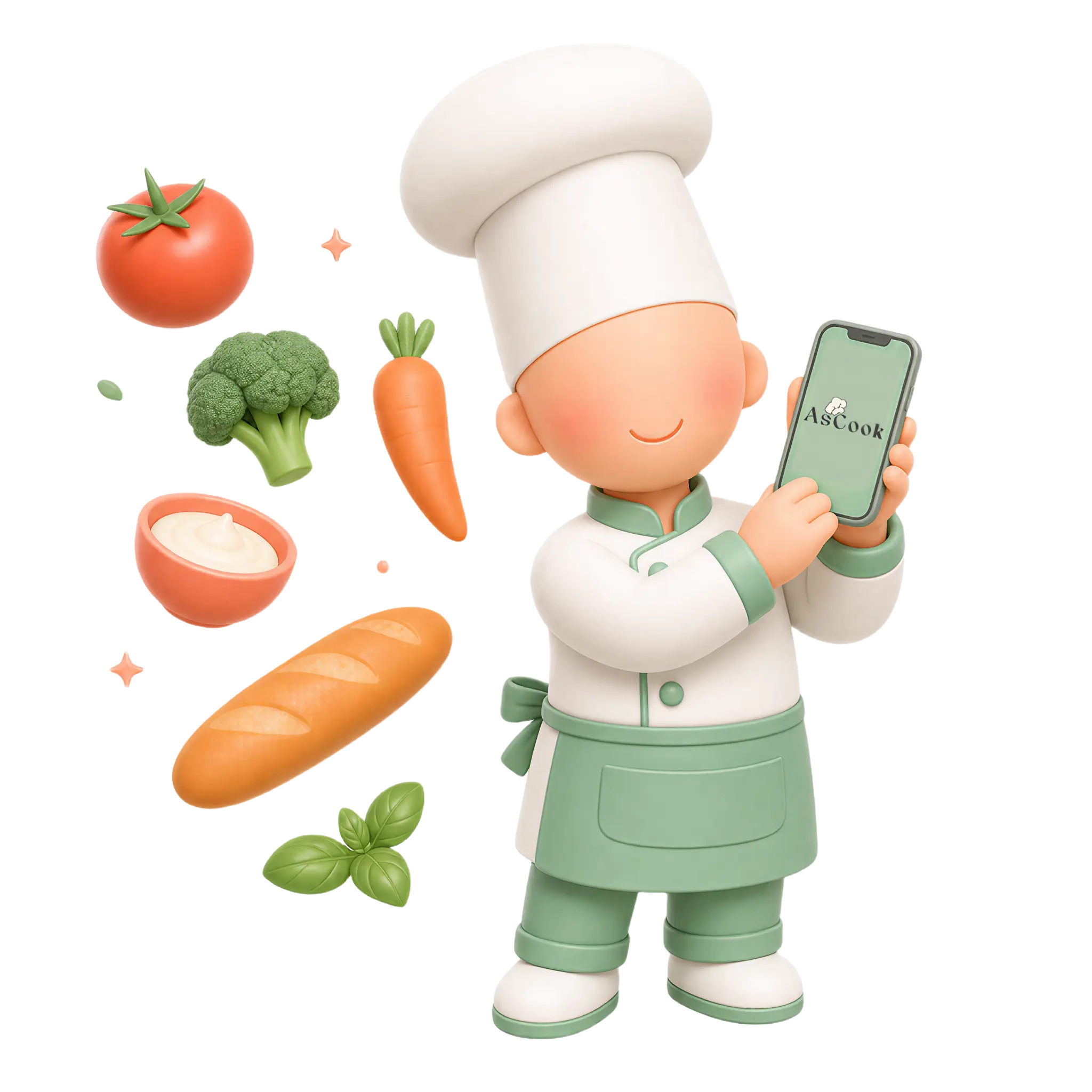 L'assitant utilise AsCook