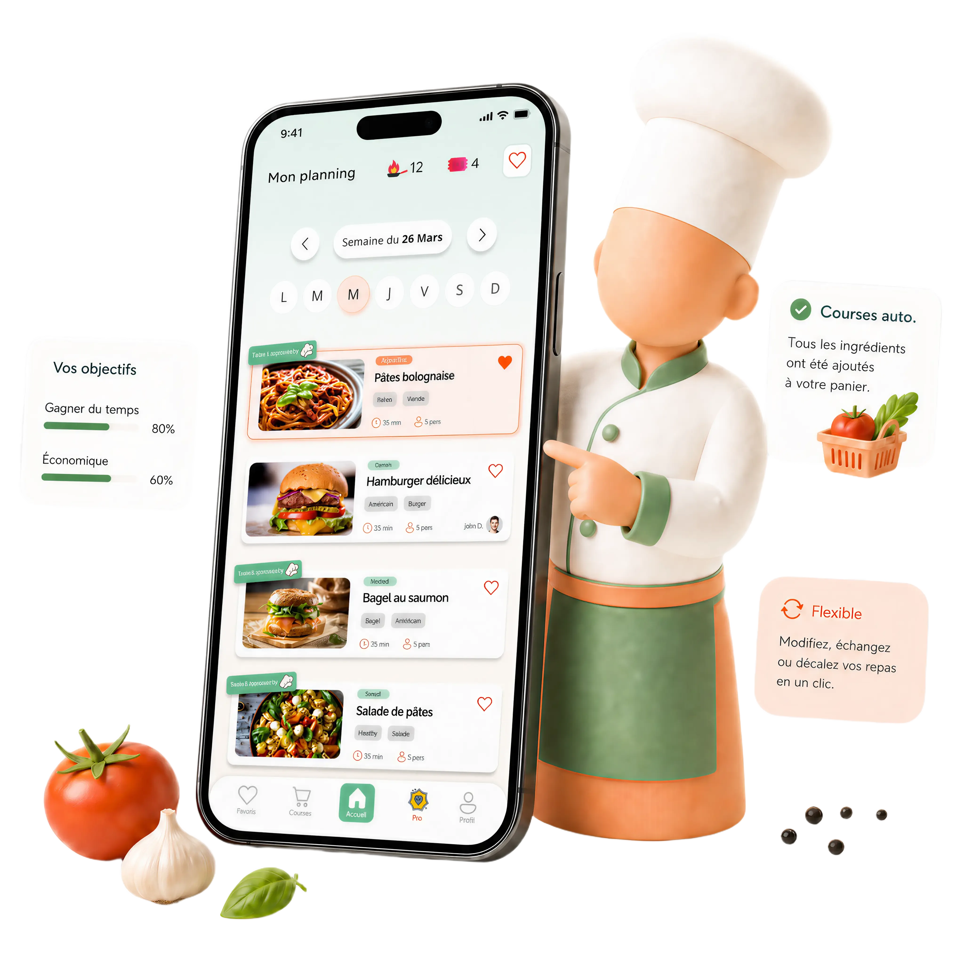 Présentation de l'application AsCook