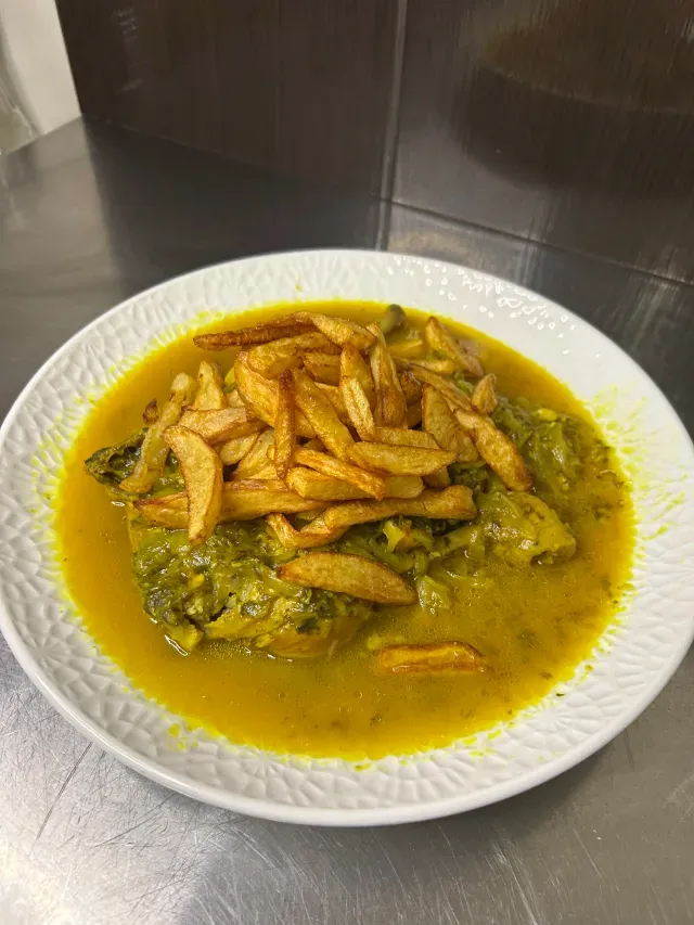 Poulet aux olives — maghrebin